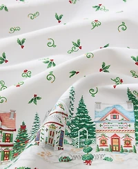 Lenox Spice Village Christmas Tablecloth