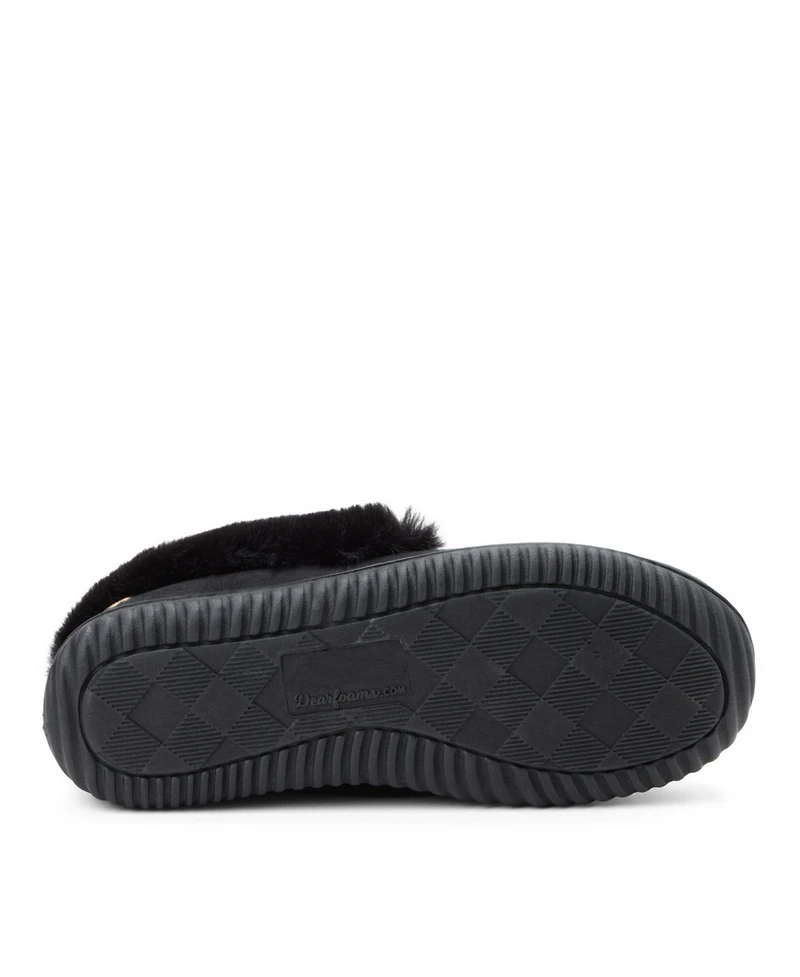 Dearfoams Women's Ryland Cabin Moccasin Slipper