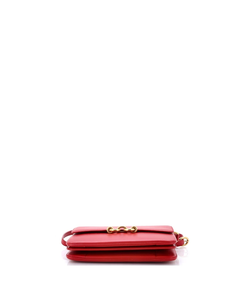 Pre-Owned Saint Laurent Medium Le Maillon Shoulder Bag Leather