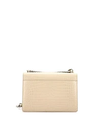 Pre-Owned Saint Laurent Medium Sunset Crossbody Bag Embossed Leather