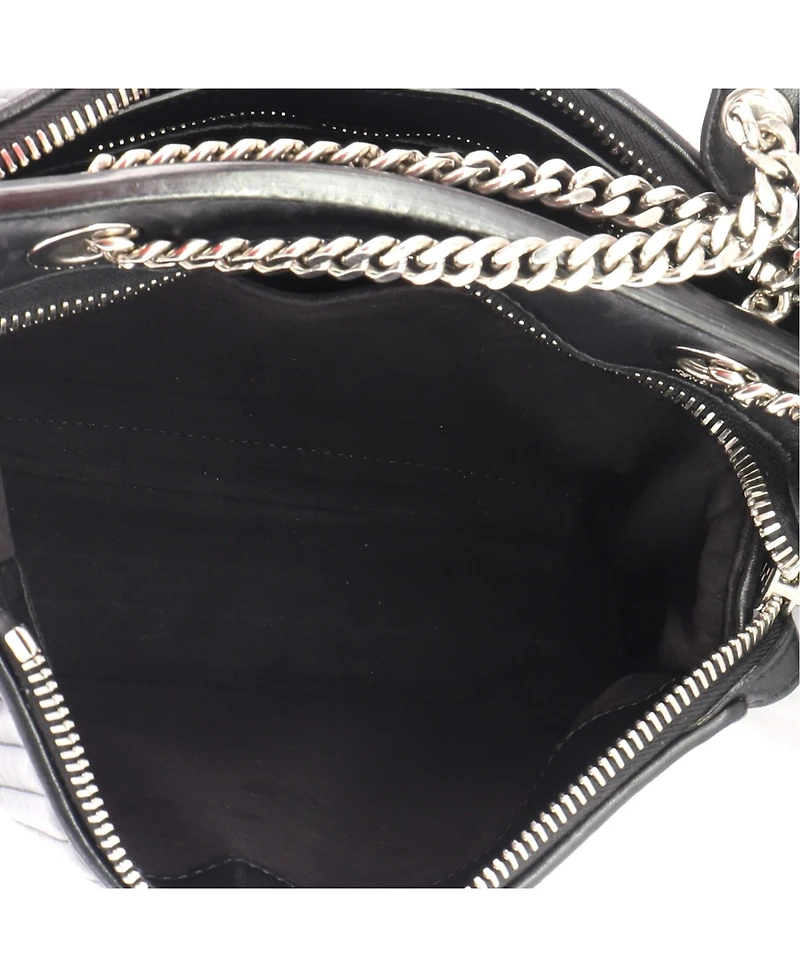 Pre-Owned Fendi Small DotCom Click Shoulder Bag Quilted Leather