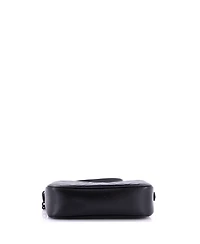 Pre-Owned Gucci Small Gg Marmont Monochrome Shoulder Bag Matelasse Leather