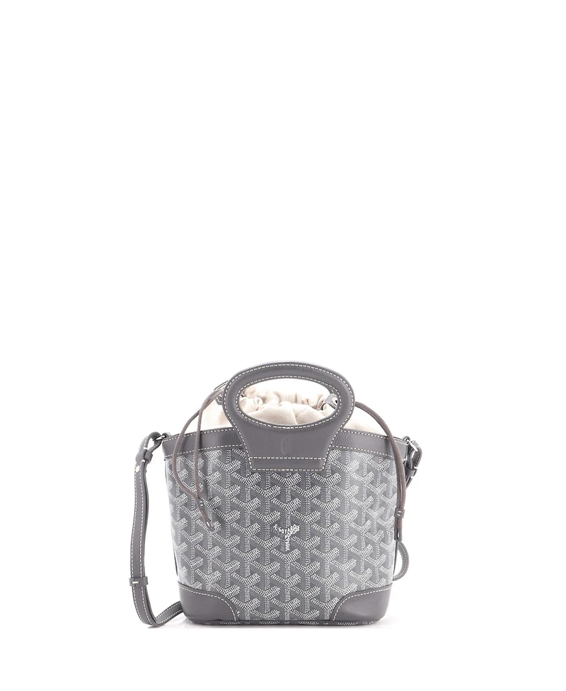 Pre-Owned Goyard Mini Beluga Bag Coated Canvas