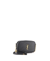 Pre-Owned Saint Laurent Mini Lou Camera Bag Matelasse Chevron Leather