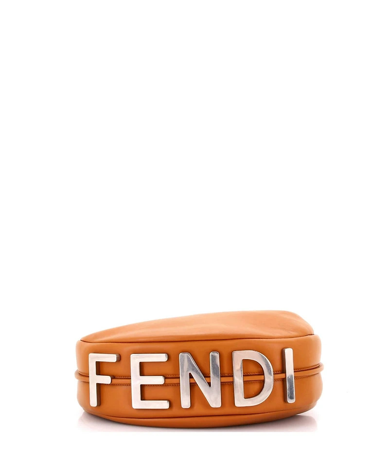 Pre-Owned Fendi Medium Fendigraphy Bag Leather