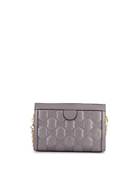 Pre-Owned Gucci Small Gg Shoulder Bag Gg Matelasse Leather
