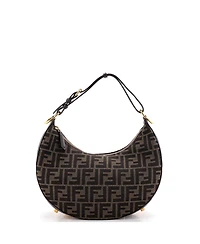 Pre-Owned Fendi Small Fendigraphy Bag Zucca Canvas