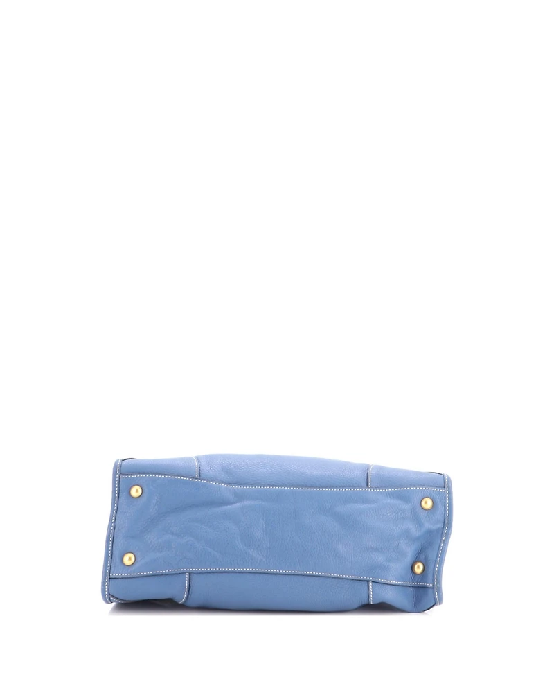 Pre-Owned Prada Vitello Phenix Medium Convertible Satchel