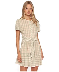 Petal and Pup Women's Lorry Tie Front Mini Dress