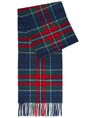 Barbour Plaid Tasselled New Check Scarf
