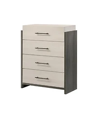 Kings Brand Furniture 6-Piece Bedroom Set - King Size Bed with Dresser, Mirror, Chest and 2 Nightstands