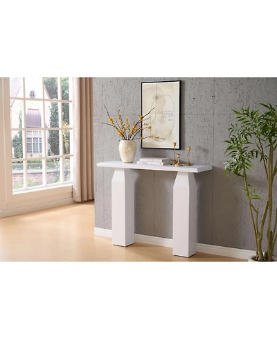 Kings Brand Furniture Console Table for Entryway, Sofa Table Behind Couch, Wooden Entry Table for Living Room, Hallway and Foyer