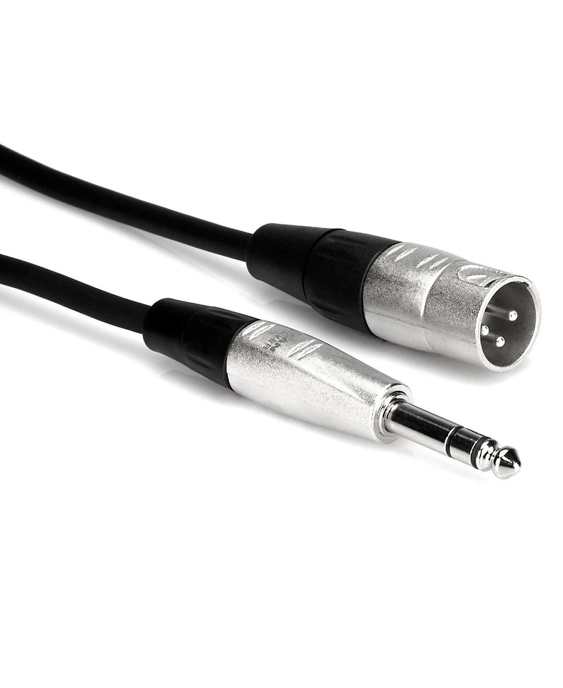 Hosa Technology Balanced 1/4" Trs Male to 3-Pin Xlr Male Audio Cable, 10'