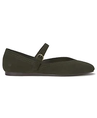 Lucky Brand Women's Albajane Buckled Mary Jane Flats
