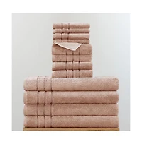 Cariloha Bath Sheet 4-Piece Set Includes 4 Sheets, Hand Towels and Washcloths