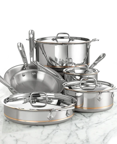 All-Clad Copper Core Cookware Set, 10 Piece