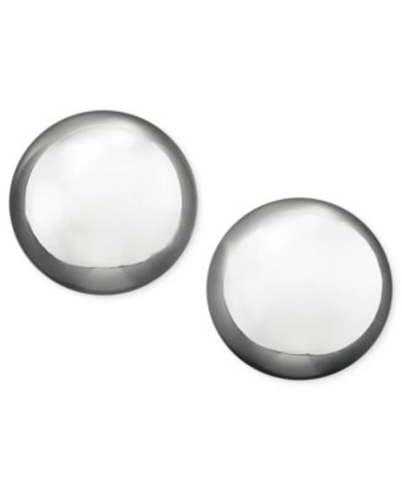 Lauren Ralph Lauren Silver Tone Metal Bead Stud Collection