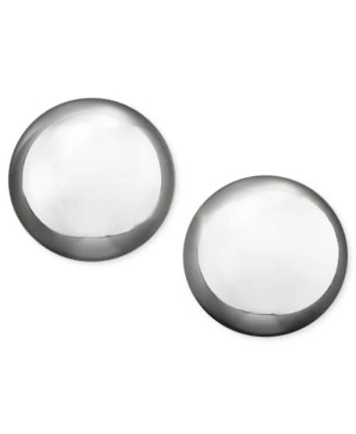 Lauren Ralph Lauren Silver Tone Metal Bead Stud Collection