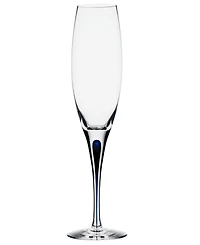 Orrefors Intermezzo Blue Set of 2 Flutes