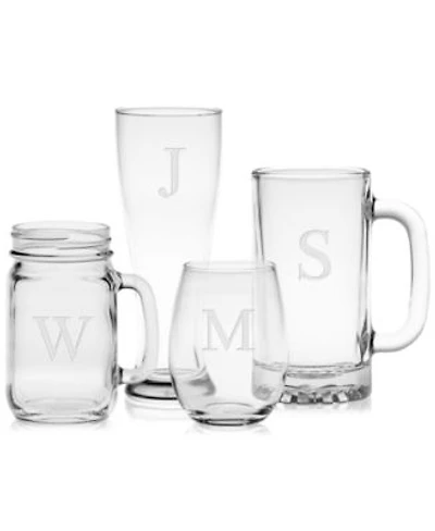 Monogram Glassware Collection Sets Of 2