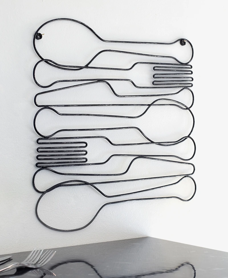 Graham & Brown Dinnertime Metal Wall Decor