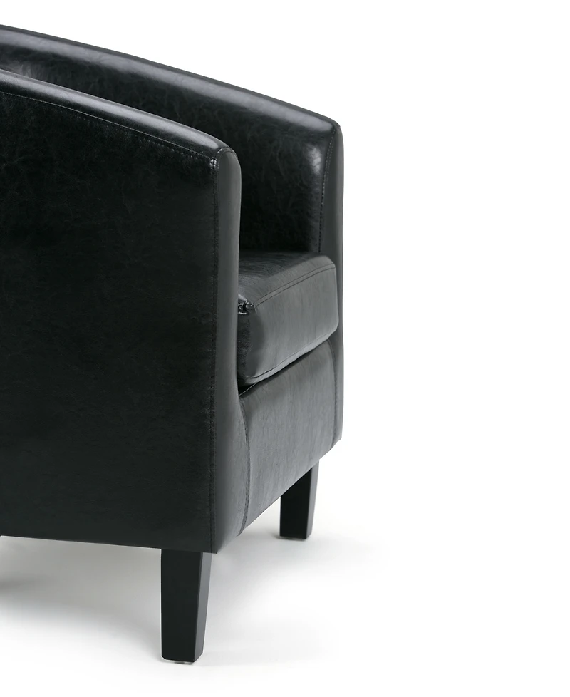 Westbrook Faux Leather Tub Chair