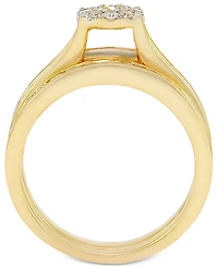 Diamond Bridal Channel Set (1 ct. t.w.) 14k White, Yellow or Rose Gold