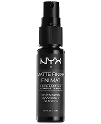 Nyx Professional Makeup Matte Finish Long Lasting Makeup Setting Spray Formula, 0.6-oz.