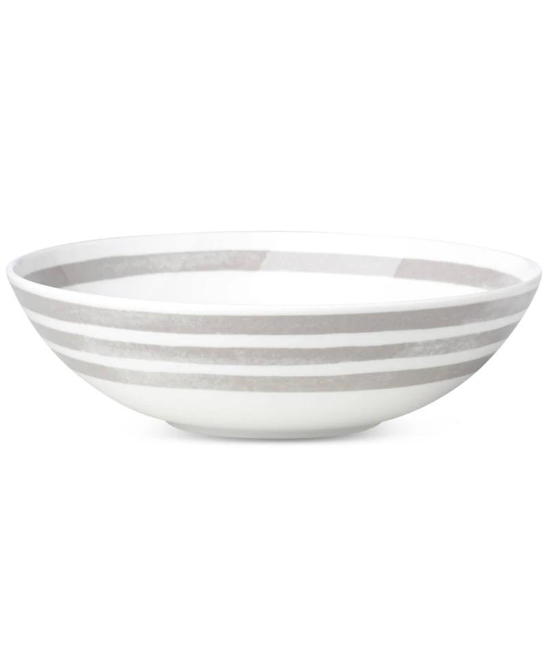 kate spade new york Charlotte Street Grey Individual Pasta Bowl