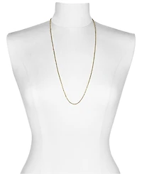 Lightweight Rope Chain 30" Necklace (4mm) in 14k Gold