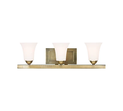 Livex Ridgedale Metal 3-Light Vanity