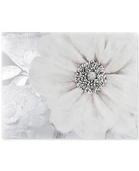 Graham & Brown Grey Bloom Canvas Print
