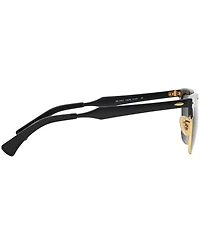 Ray-Ban Polarized Sunglasses , RB3507 Clubmaster Aluminum