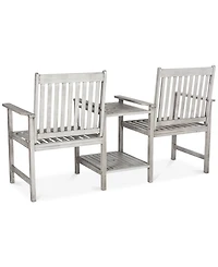 Lydden Outdoor Twin Bench