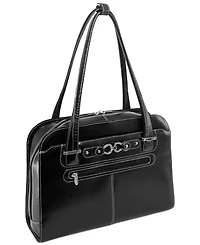McKlein Oak Grove Leather Laptop Briefcase