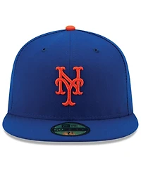 New Era Big Boys and Girls York Mets Authentic Collection 59FIFTY Cap