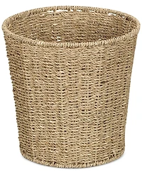Household Essentials Seagrass Wicker Waste Basket
