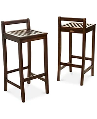 Jasen Set of 2 Bar Stools