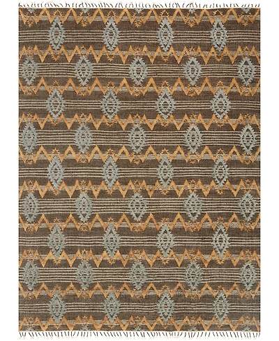 Loloi Owen Ow-06 Taupe/Mist 7'9" x 9'9" Flatweave Area Rug