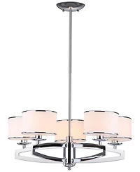 Safavieh Leonora Chrome-Finish Pendant
