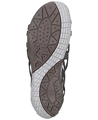 Baretraps Women's Samina Cage Upper Flat Sandals