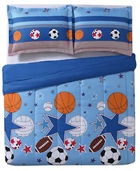 My World Kids Sports Stars Reversible Comforter Sets