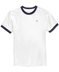Tommy Hilfiger Toddler and Little Boys Contrast Trim Embroidered Logo Ken Tee