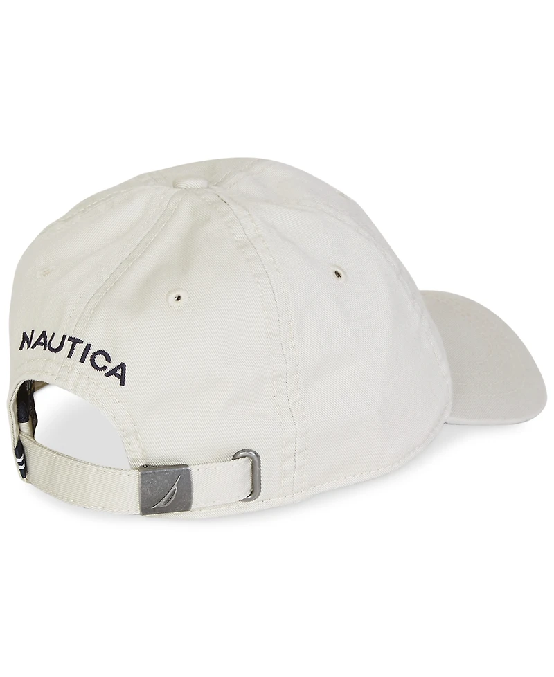 Nautica Men's Classic Logo Adjustable Cotton Baseball Cap Hat