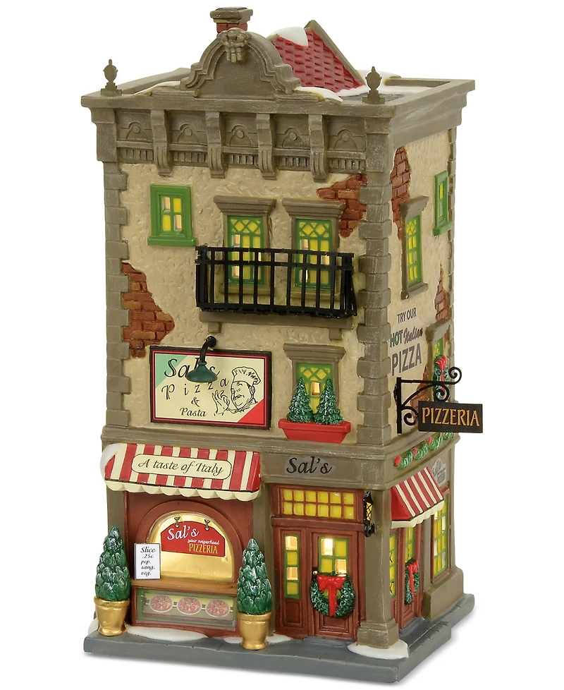 Department 56 Christmas In The City Sal's Pizza & Pasta