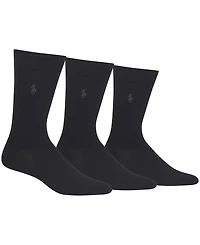Polo Ralph Lauren Men's 3-Pk. Extended Supersoft Dress Socks