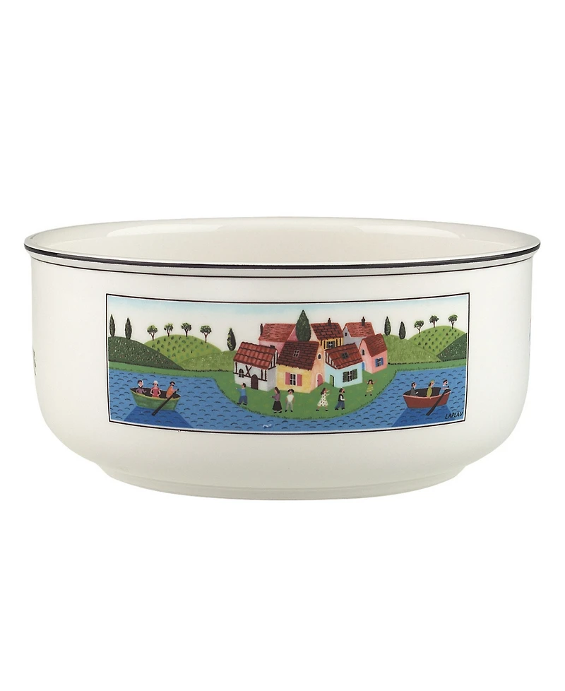 Villeroy & Boch Design Naif Round Vegetable Bowl, Boaters