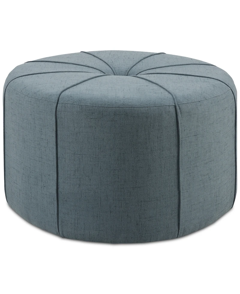 Tasha Oval Ottoman