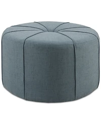 Tasha Oval Ottoman