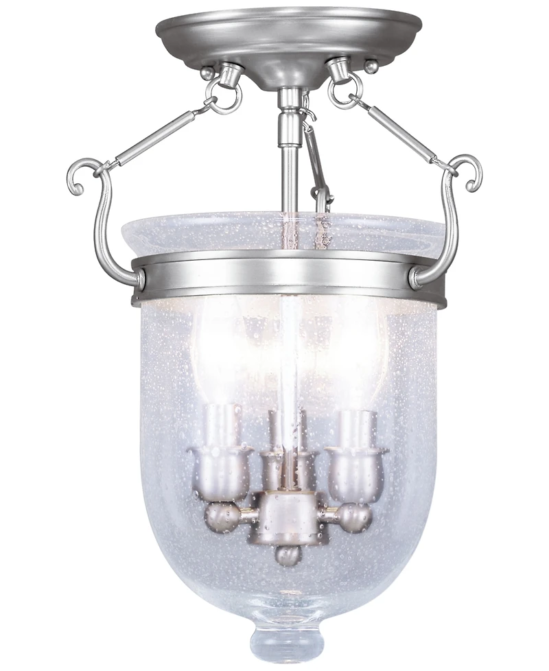 Livex Jefferson Semi Flush Light